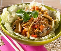 Warmer Gemüsesalat mit Chinakohl