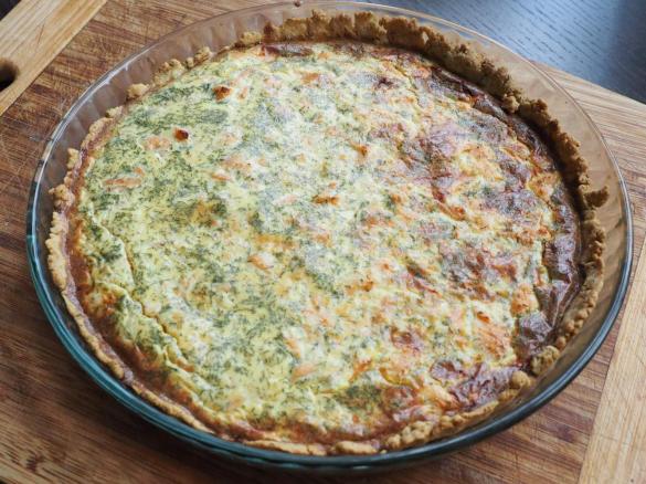 Lachs-Dill-Tarte