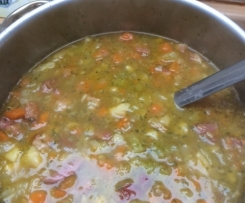 Kasseler-Gemüse-Eintopf...Low Carb