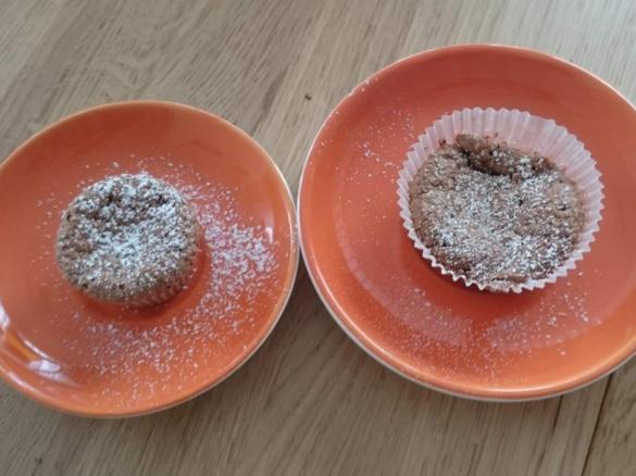 Mehlfreie Schokoladenmuffins - Variation von Mehlfreier Schokoladenkuchen
