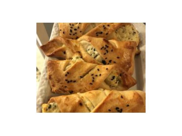 Pogaca -  türkische Teigtaschen mit 2 Füllungen