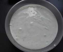 Jogurtsoße für Döner und Gyros etc.