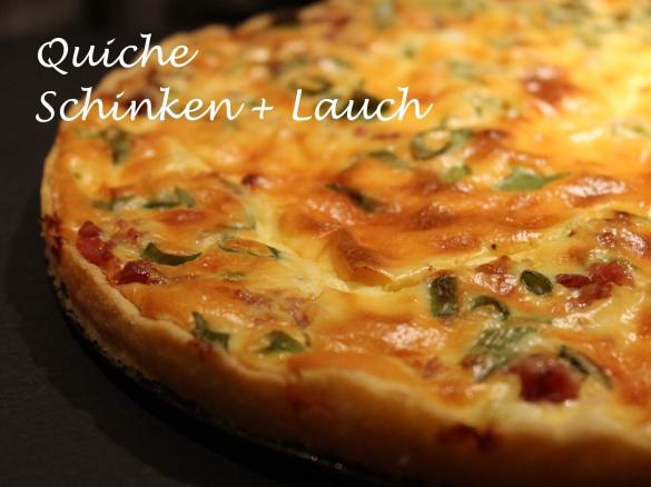 Quiche Schinken Lauch