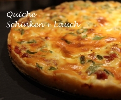 Quiche Schinken Lauch