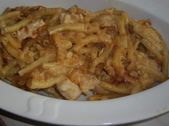 Zwiebel-Sahne-Geschnetzeltes..