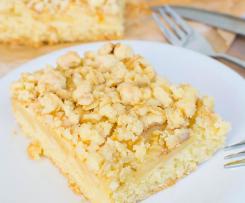 Apfel - Streusel - Kuchen vom Blech