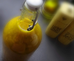 Passionsfrucht-Essig aus frischen Früchten