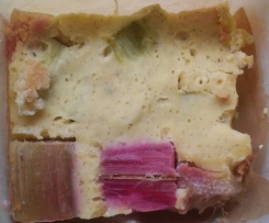 Rharbarberkuchen mit Vanille, simpel!