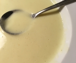 einfachste und leckerste cremige Blumenkohlsuppe - fettarm