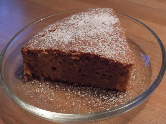 Variation von Möhrenkuchen