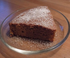Variation von Möhrenkuchen