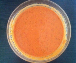 Paprika-Tomaten-Sauce mediterran
