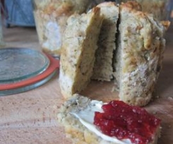 Kerniger Frühstücks- Kuchen im Weckglas