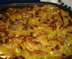 Nudel-Quarkauflauf