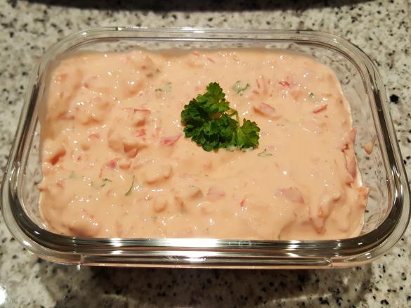 Paprika-Frischkäse-Dip