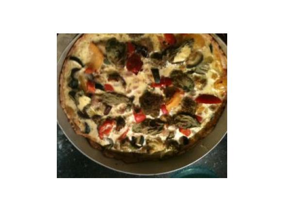 Gemüsequiche "Mediterrane Art"