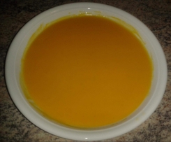 Kürbissuppe (von Hokkaidokürbis)