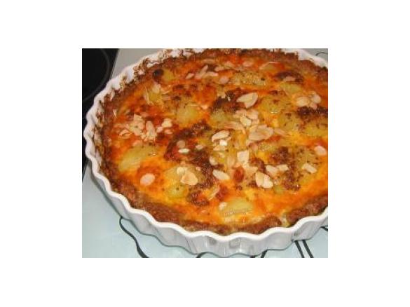 Fleisch-Kartoffel-Quiche