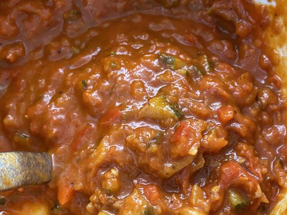 Vegetarische Pasta-Sauce