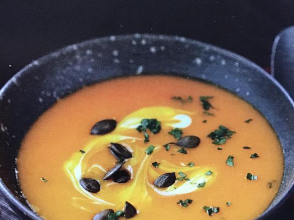 Kürbissuppe nach Weight Watchers