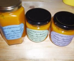 Kürbis-Aprikosen-Orangen-Marmelade