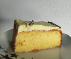 Dessertcreme-Kuchen