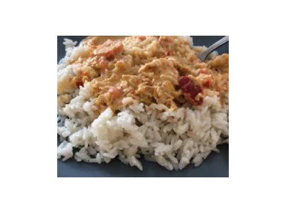 Putengeschnetzeltes Paprika/Chili