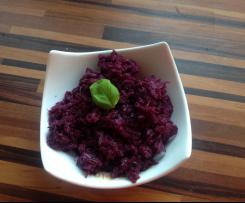Apfel-Rotkohl