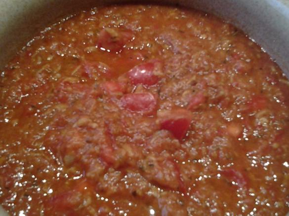 Tomatensoße mit Thunfisch low fat