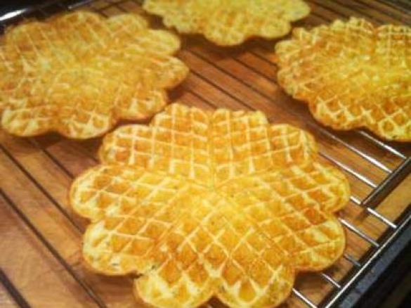Waffeln mit Schmand