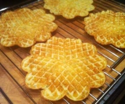Waffeln mit Schmand