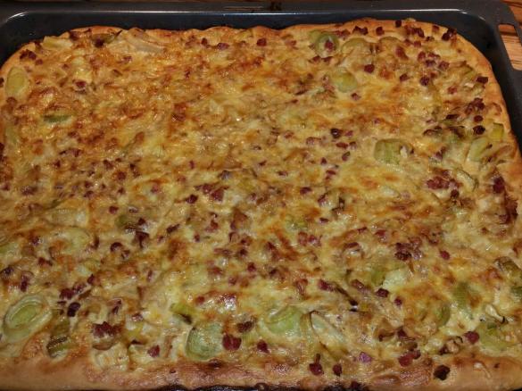 Zwiebel-Lauch-Kuchen 