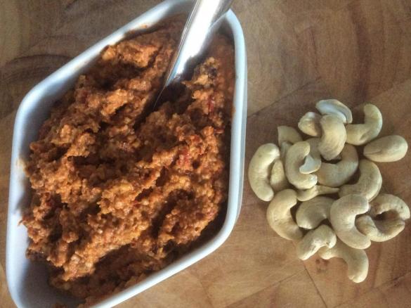 Pikante Cashewcreme
