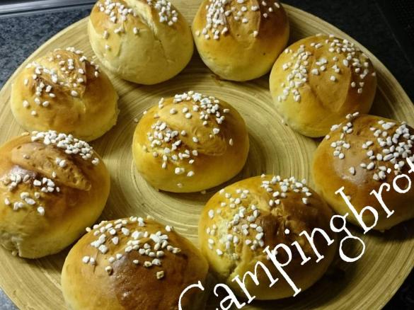 Campingbrötchen, wie vom Bäcker