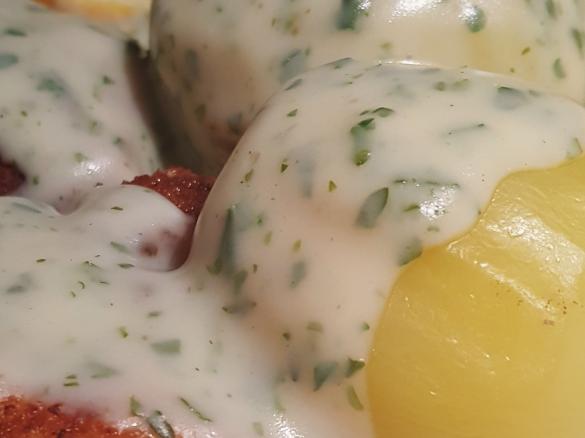 Petersiliensauce "Mama-Style", yummy zu Fisch!
