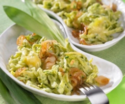 Kässspätzle mit Bärlauch