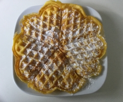Kürbiswaffeln