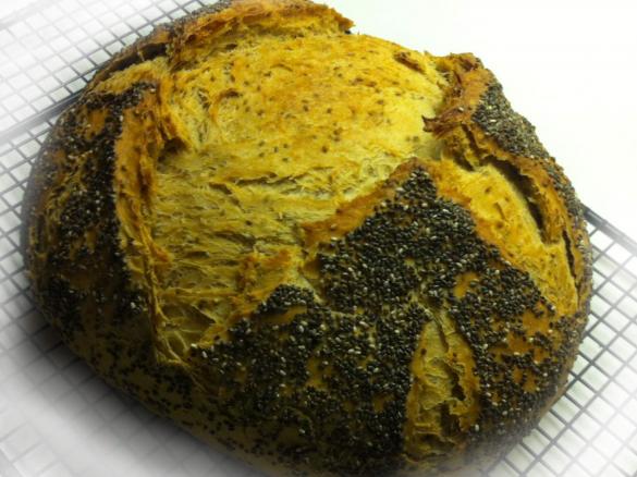 Chia-Malzbier-Brot