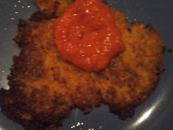 Möhren Kartoffelpuffer Reibekuchen vegan