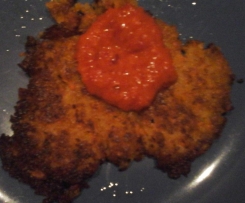 Möhren Kartoffelpuffer Reibekuchen vegan