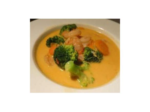 Thai Suppe mit Curry