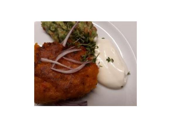 Knusprige Hirse Taler