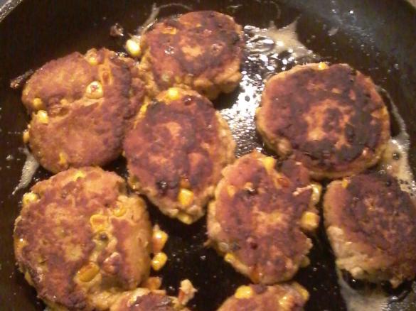 Thunfischgemüsefrikadellen