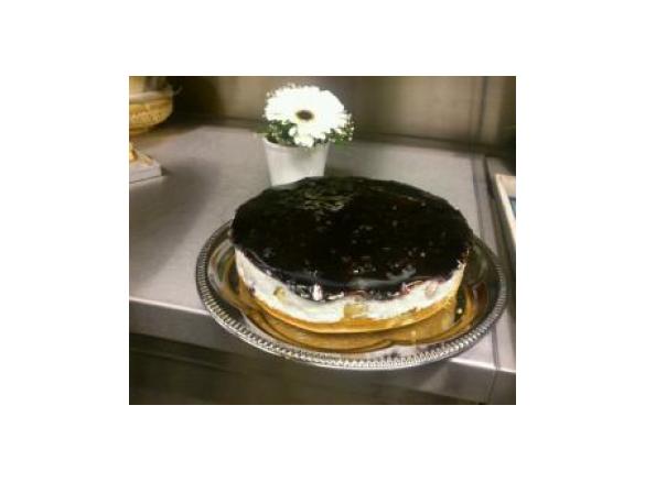 Blaubeerwindbeuteltorte