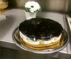 Blaubeerwindbeuteltorte