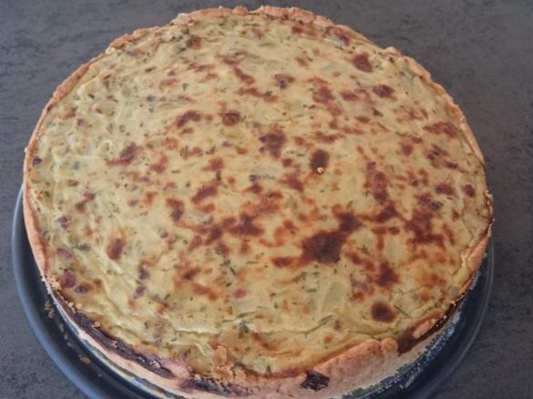 Zwiebelkuchen Quarkmürbteig