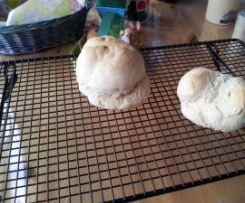 Variation von Helle Weizenbrötchen