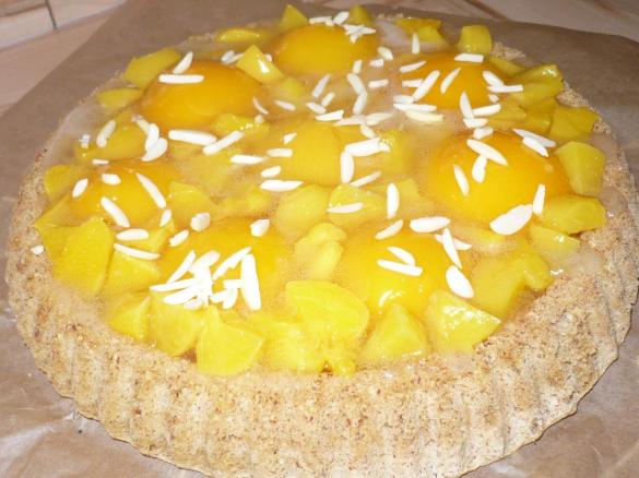 Tortenboden mit Maismehl    