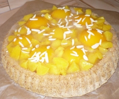 Tortenboden mit Maismehl    