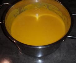 Kürbiscremesuppe